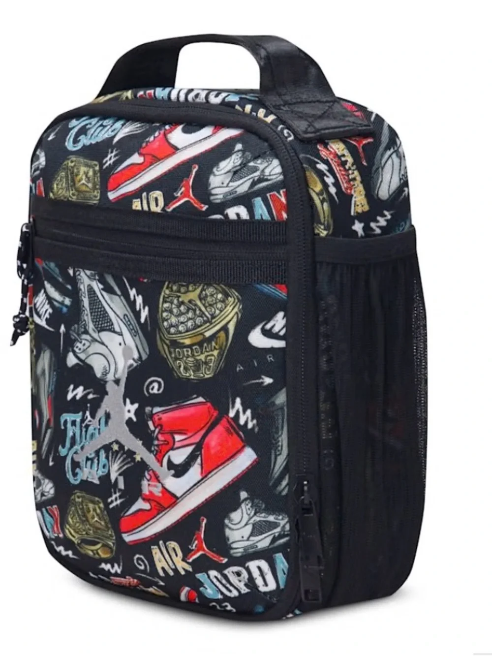 Jordan Air Raid Fuel Black Lunch Bag